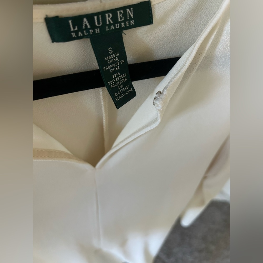 Ralph Lauren Ivory Blouse